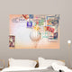 Cartolina Vintage Di Posta Wall Decal