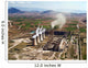 Fossil Fuel Power Plant in Operation Wall Mural