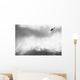 Heli Ski Helicopter Flying Wall Decal