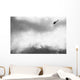 Heli Ski Helicopter Flying Wall Decal