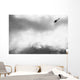 Heli Ski Helicopter Flying Wall Decal