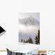 Snowboarder Ridge with Scenic Wall Decal