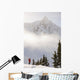 Snowboarder Ridge with Scenic Wall Decal