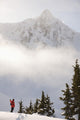 Snowboarder Ridge with Scenic Wall Decal