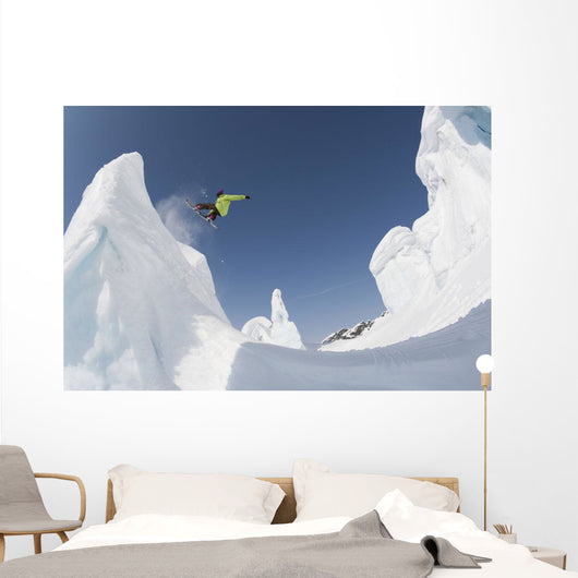Professional Snowboarder Wall Decal Design 6