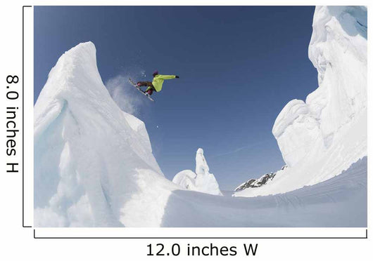 Professional Snowboarder Wall Decal Design 6