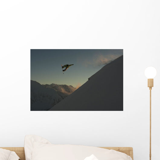 Professional Snowboarder Wall Decal Design 4