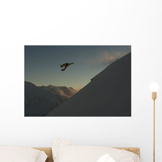 Professional Snowboarder Wall Decal Design 4