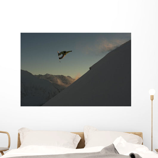 Professional Snowboarder Wall Decal Design 4
