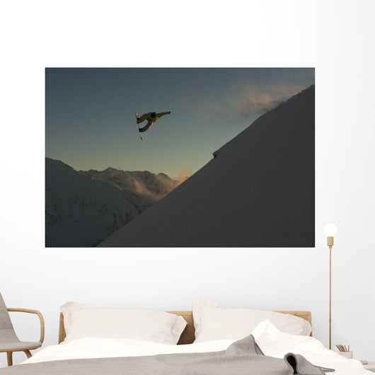Professional Snowboarder Wall Decal Design 4