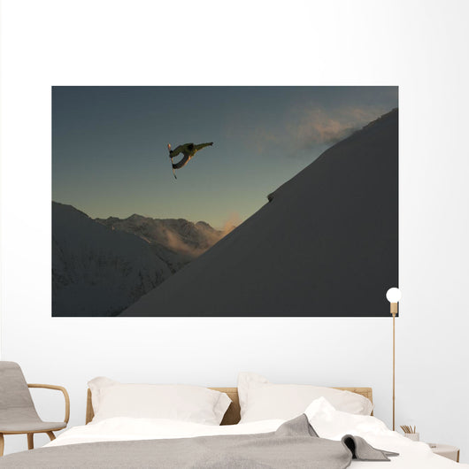 Professional Snowboarder Wall Decal Design 4