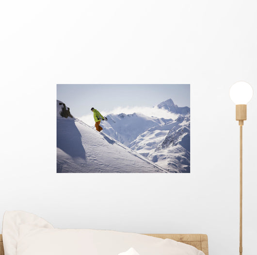 Professional Snowboarder Wall Decal Design 3