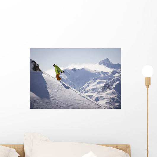 Professional Snowboarder Wall Decal Design 3