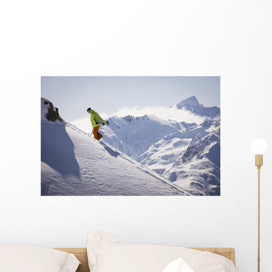 Professional Snowboarder Wall Decal Design 3