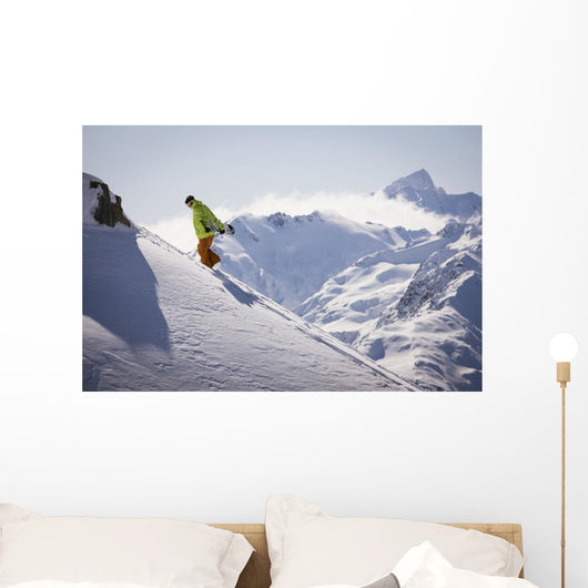 Professional Snowboarder Wall Decal Design 3