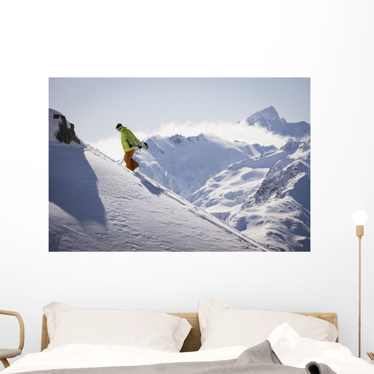 Professional Snowboarder Wall Decal Design 3