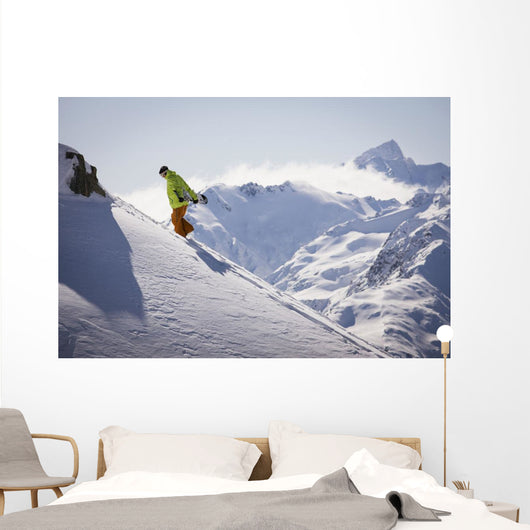Professional Snowboarder Wall Decal Design 3