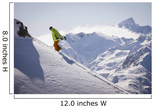 Professional Snowboarder Wall Decal Design 3