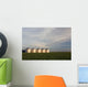 Metal Grain Bins Reflecting Wall Decal Design 2