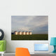 Metal Grain Bins Reflecting Wall Decal Design 2