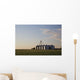 Metal Grain Bins Reflecting Wall Decal Design 1