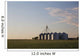 Metal Grain Bins Reflecting Wall Decal Design 1