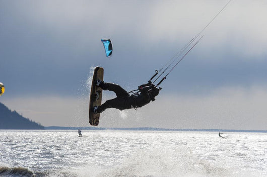 Kite Boarders Turnagain Arm Wall Decal