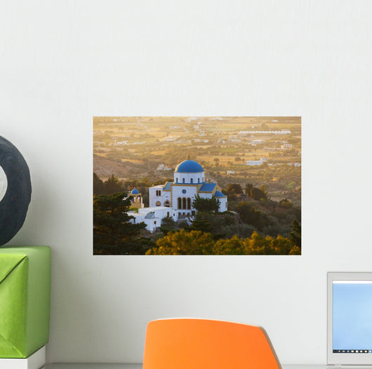 Evangelistria Church Zia Wall Decal