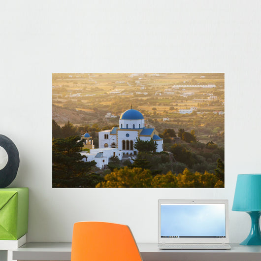 Evangelistria Church Zia Wall Decal