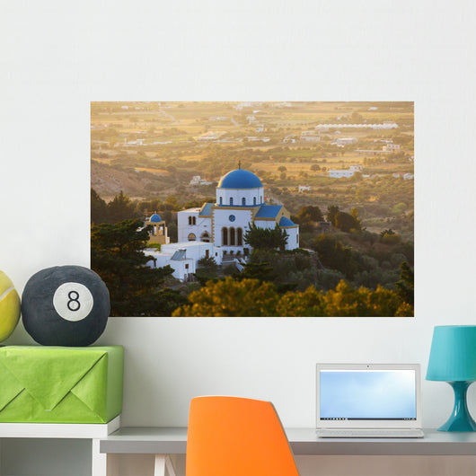 Evangelistria Church Zia Wall Decal