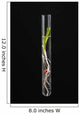 Corn Seedling Test Tube Wall Decal Design 2