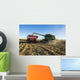 Farmer Augers Yellow Grain Wall Decal Design 2