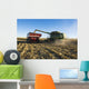 Farmer Augers Yellow Grain Wall Decal Design 2