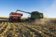 Farmer Augers Yellow Grain Wall Decal Design 2