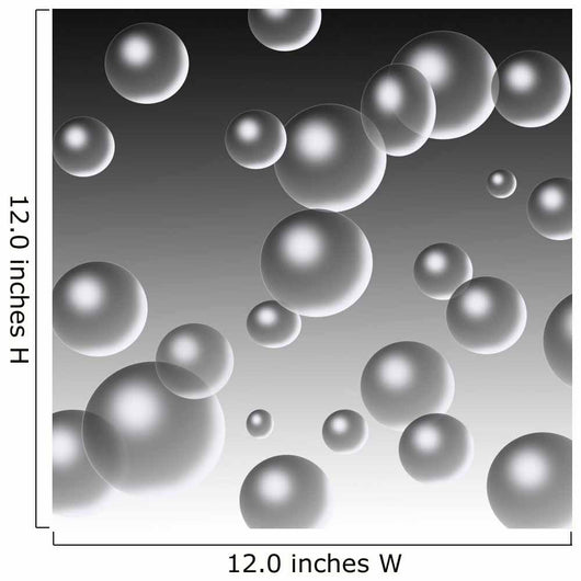 Bubbles Wall Mural