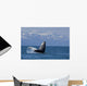 Humpback Whale Calf Breaching Wall Decal