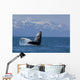 Humpback Whale Calf Breaching Wall Decal