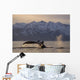 Humpback Whale Lifting Its Wall Decal Design 3