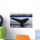 Humpback Whale Lifting Its Wall Decal Design 2