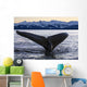 Humpback Whale Lifting Its Wall Decal Design 2