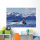 Humpback Whale Lifting Its Wall Decal Design 1
