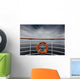 Life Preserver Hanging from Wall Decal