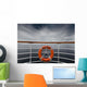 Life Preserver Hanging from Wall Decal