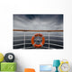 Life Preserver Hanging from Wall Decal