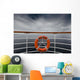 Life Preserver Hanging from Wall Decal