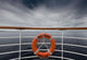 Life Preserver Hanging from Wall Decal