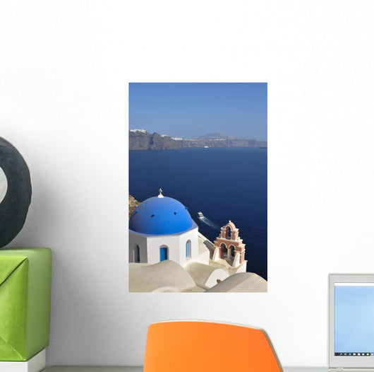 Capital Island Santorini Wall Decal