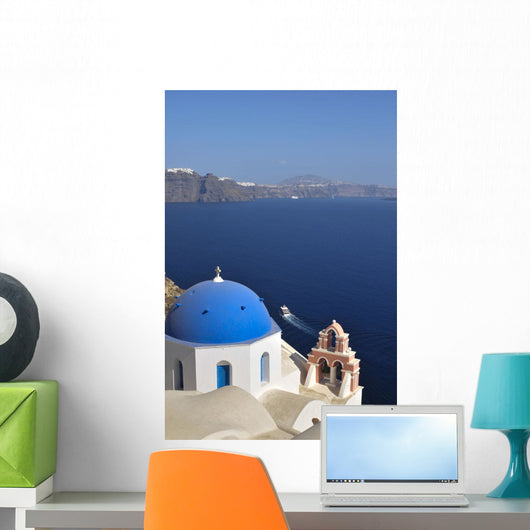 Capital Island Santorini Wall Decal
