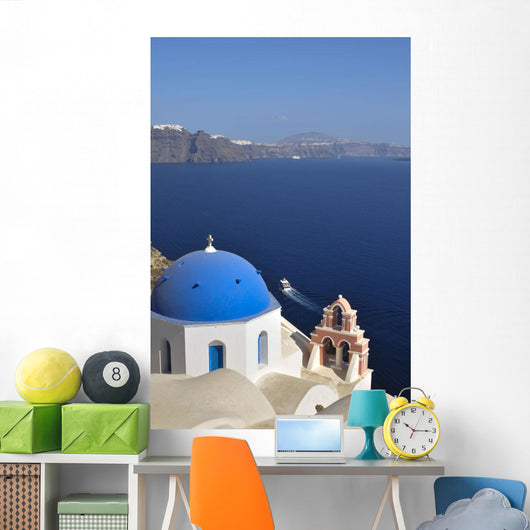 Capital Island Santorini Wall Decal
