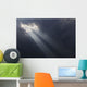Sunlight Breaking through Dark Wall Decal